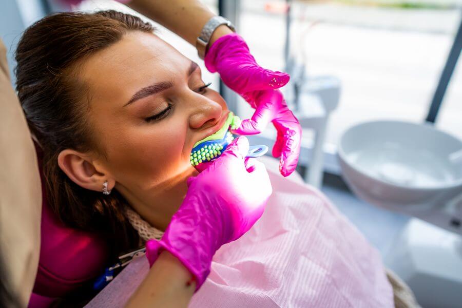 Albire dinti Cluj albirea dintilor Cluj estetica dentara